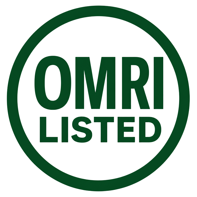 OMRI Listed for organic production